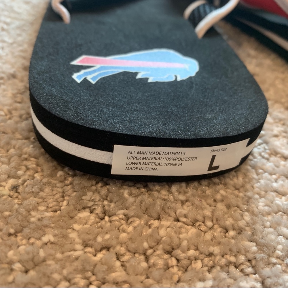 Buffalo Bills Flip Flops